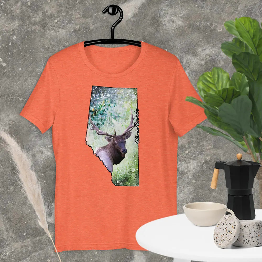 ALBERTA Bound t-shirt for men and women - Alberta Strong - Elk hunting