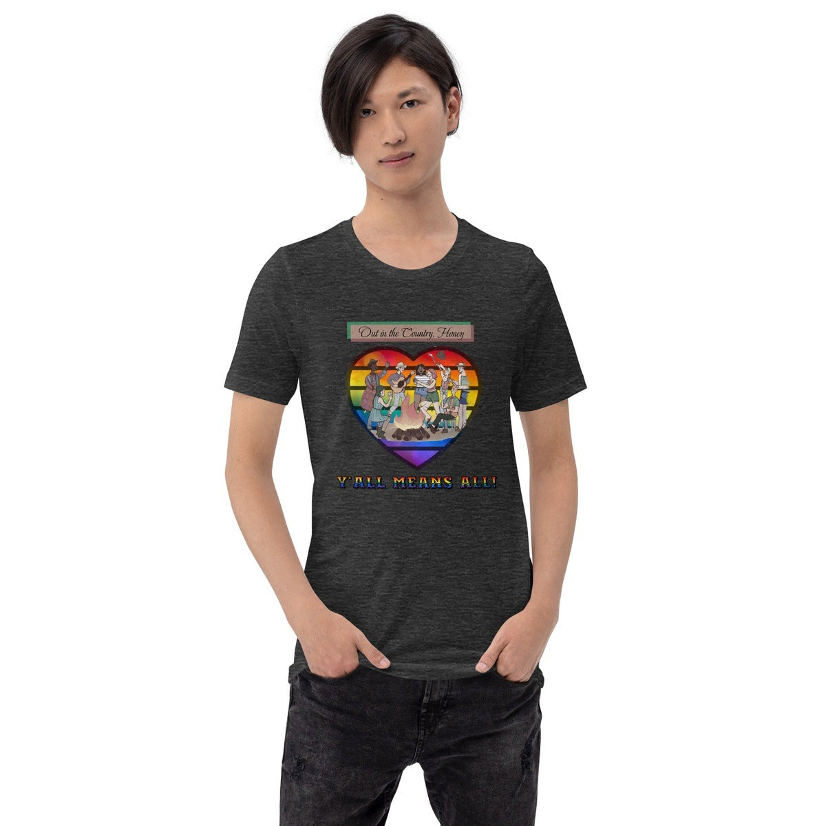 Y'all Means All - Inclusive Pride Graphic Tee
