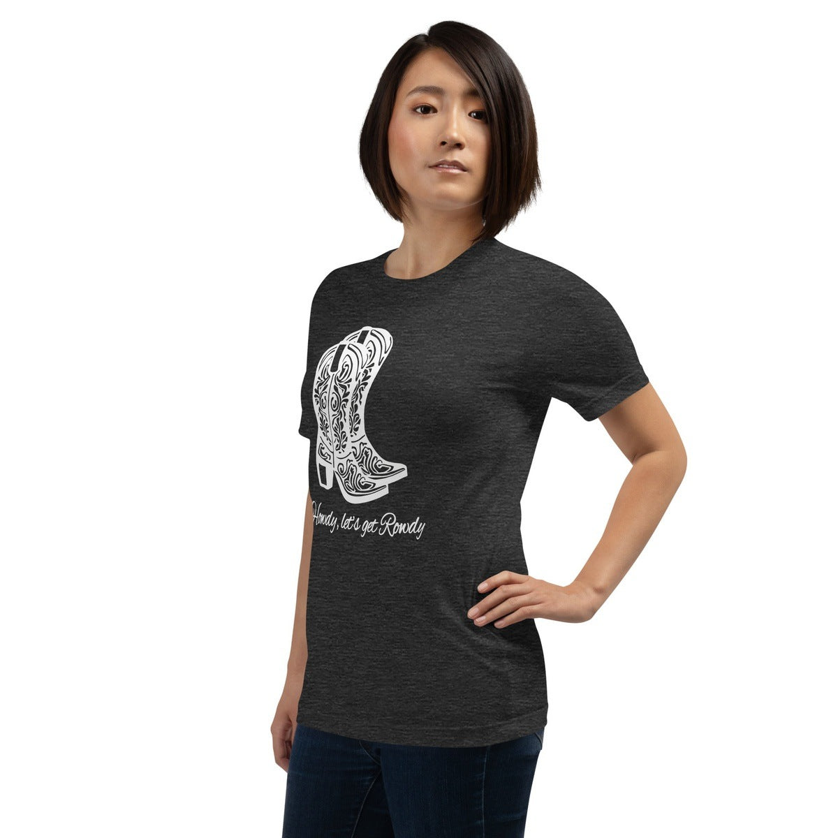 Howdy Lets get Rowdy Unisex Graphic Tee