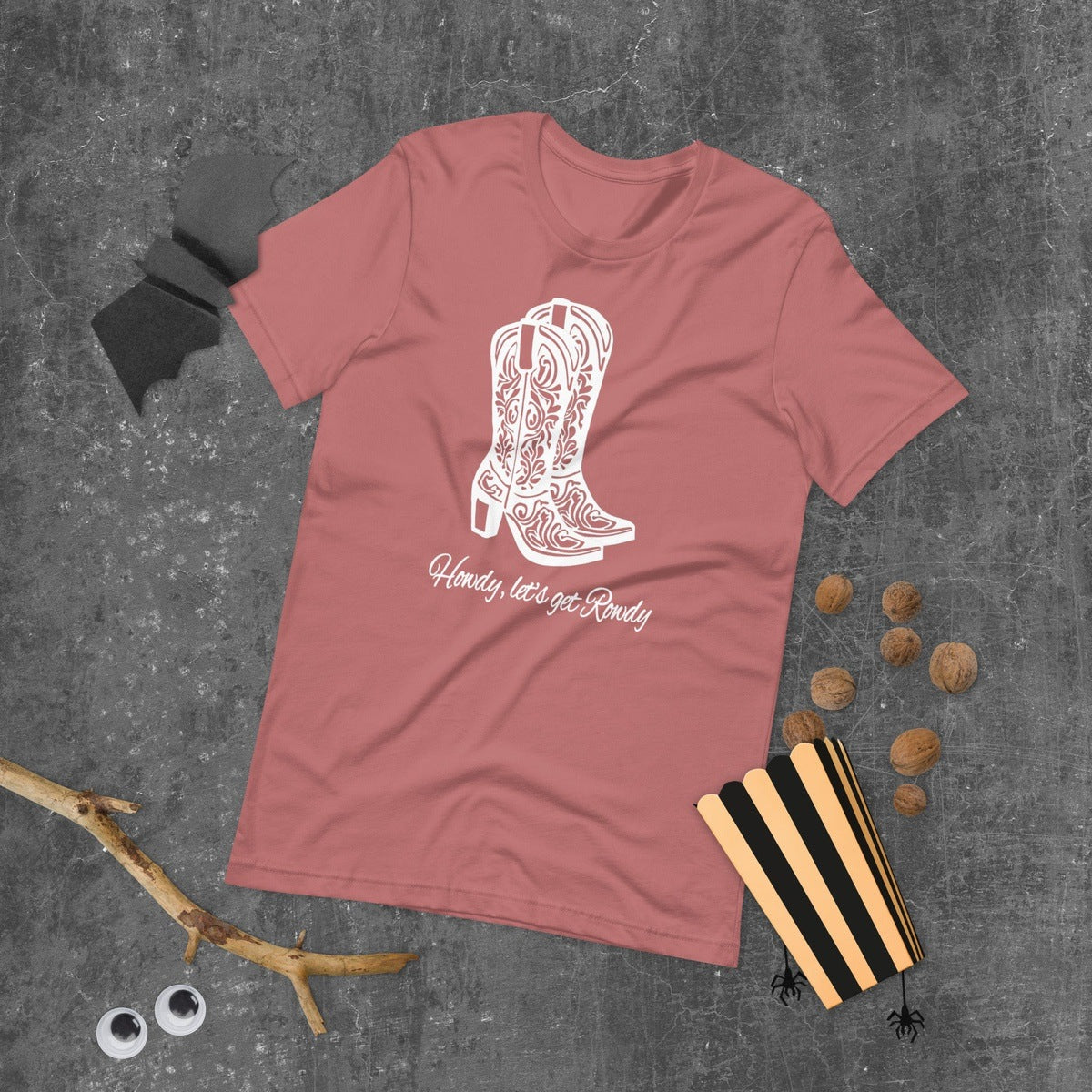 Howdy Lets get Rowdy Unisex Graphic Tee
