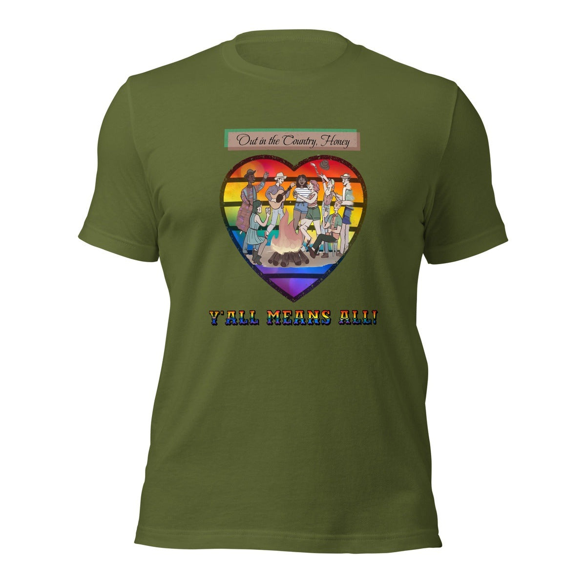 Y'all Means All - Inclusive Pride Graphic Tee