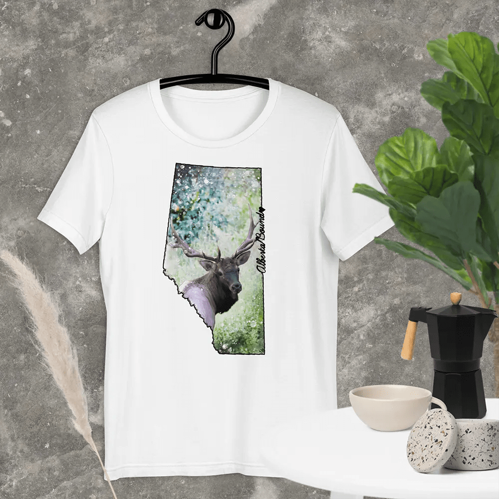 ALBERTA Bound t-shirt for men and women - Alberta Strong - Elk hunting