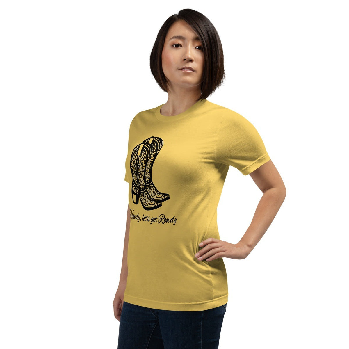 Howdy let's get Rowdy Graphic Unisex T-shirt