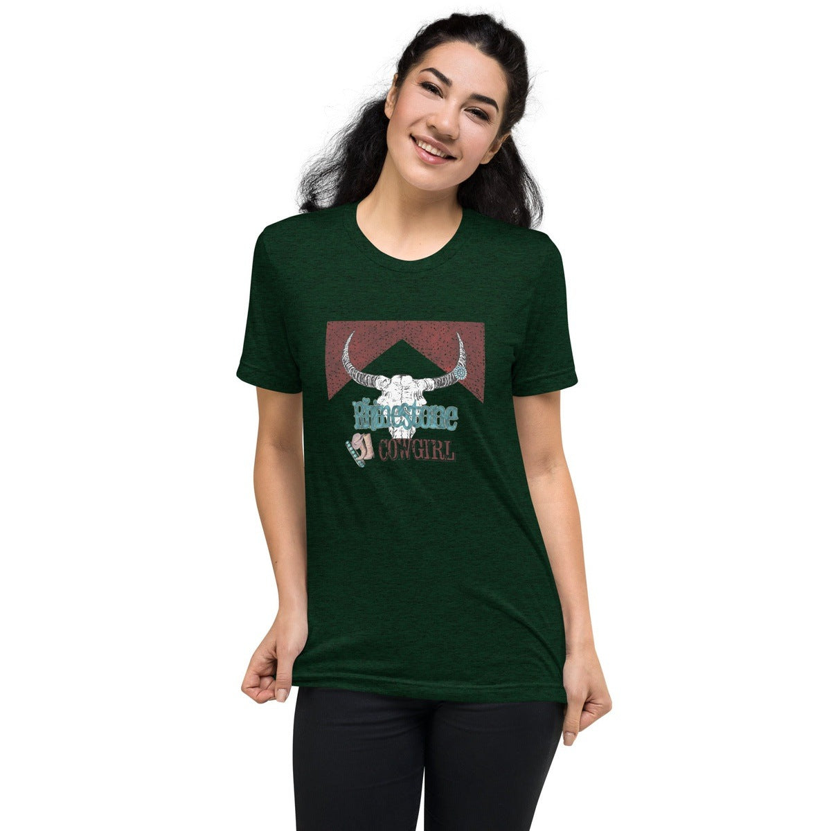 Rhinestone Cowgirl - Graphic T-shirt - Country Living - Vintage Tee
