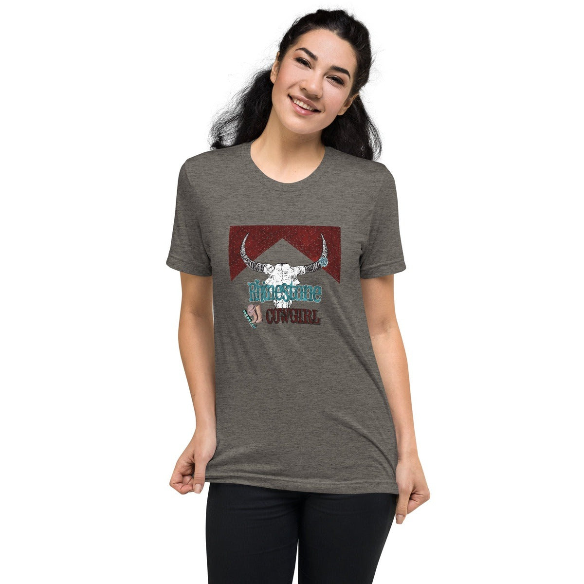 Rhinestone Cowgirl - Graphic T-shirt - Country Living - Vintage Tee