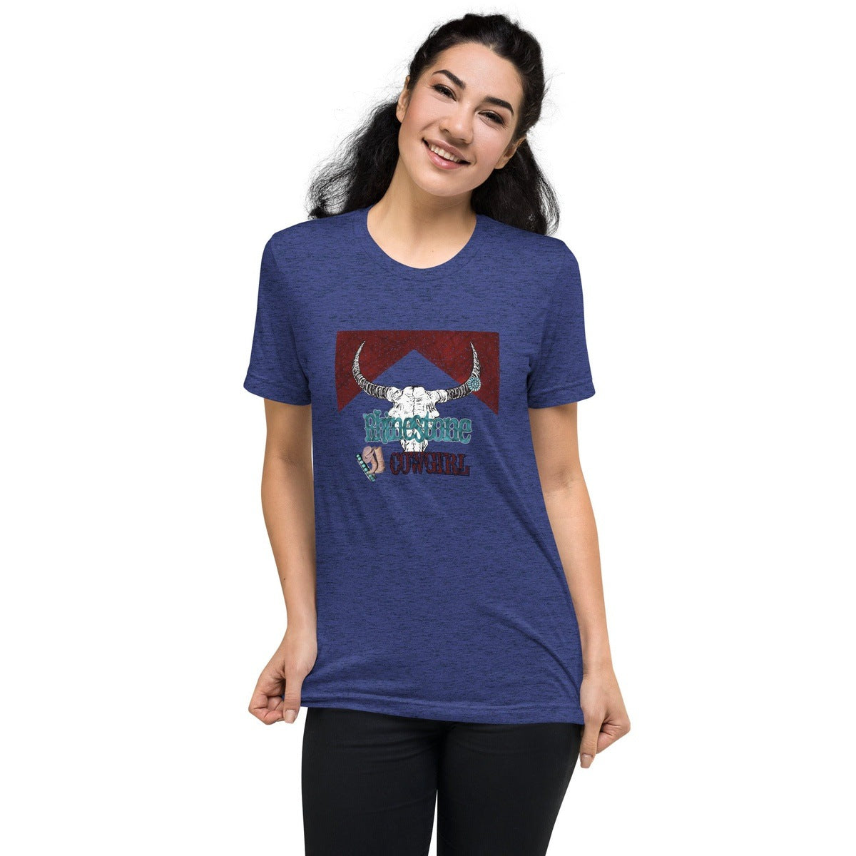 Rhinestone Cowgirl - Graphic T-shirt - Country Living - Vintage Tee
