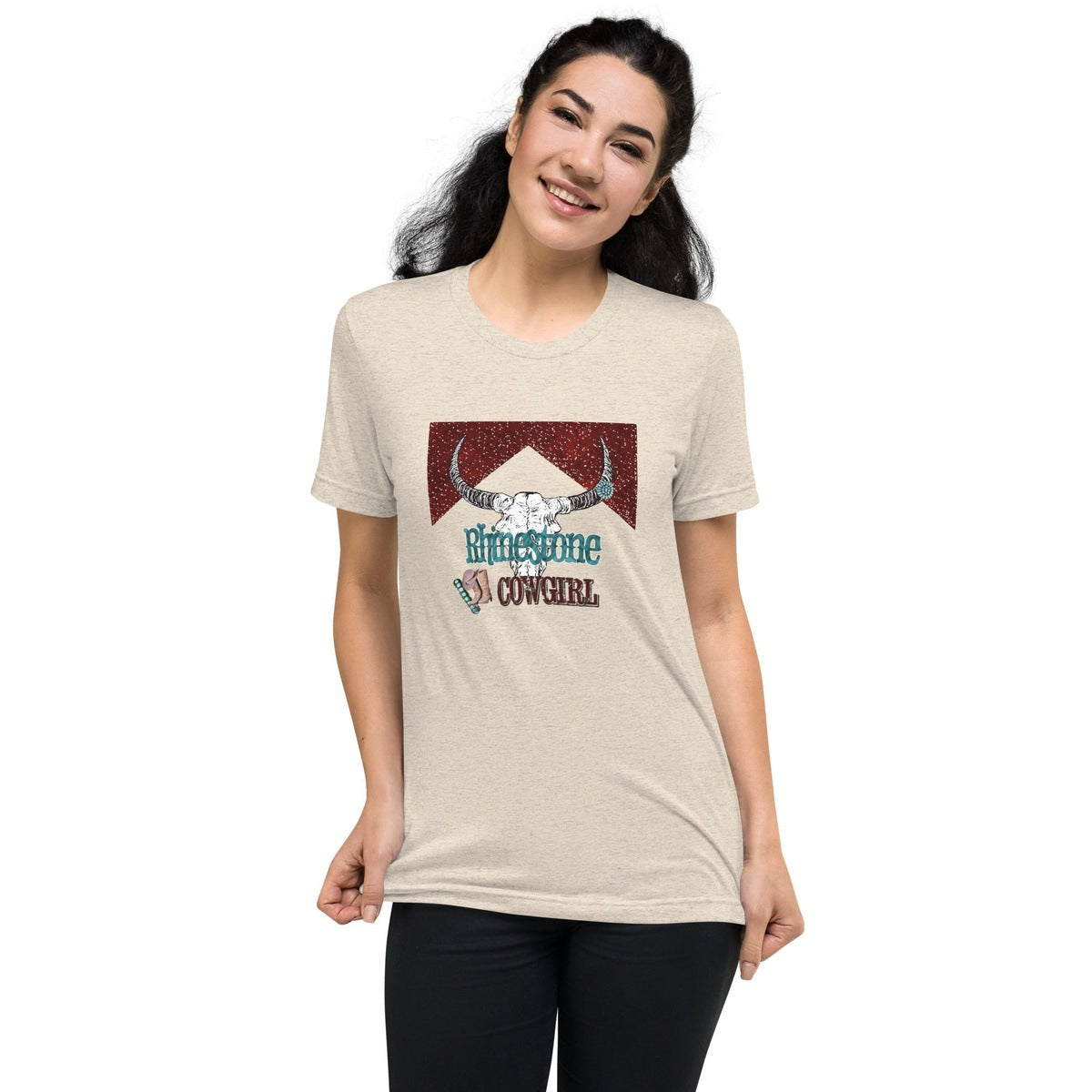 Rhinestone Cowgirl - Graphic T-shirt - Country Living - Vintage Tee