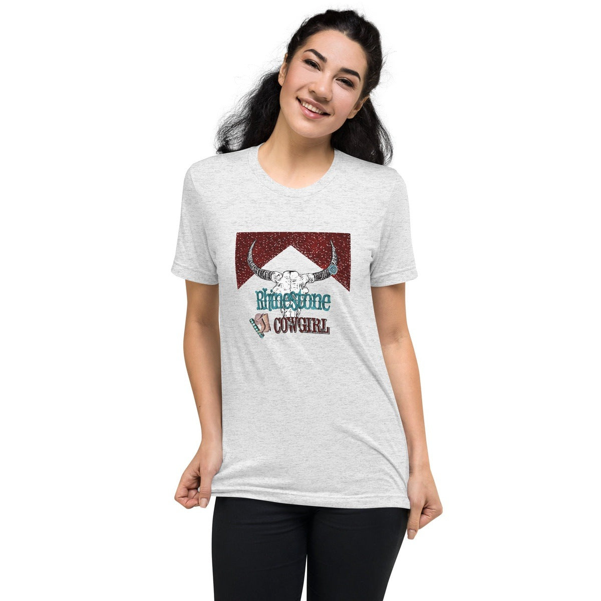 Rhinestone Cowgirl - Graphic T-shirt - Country Living - Vintage Tee