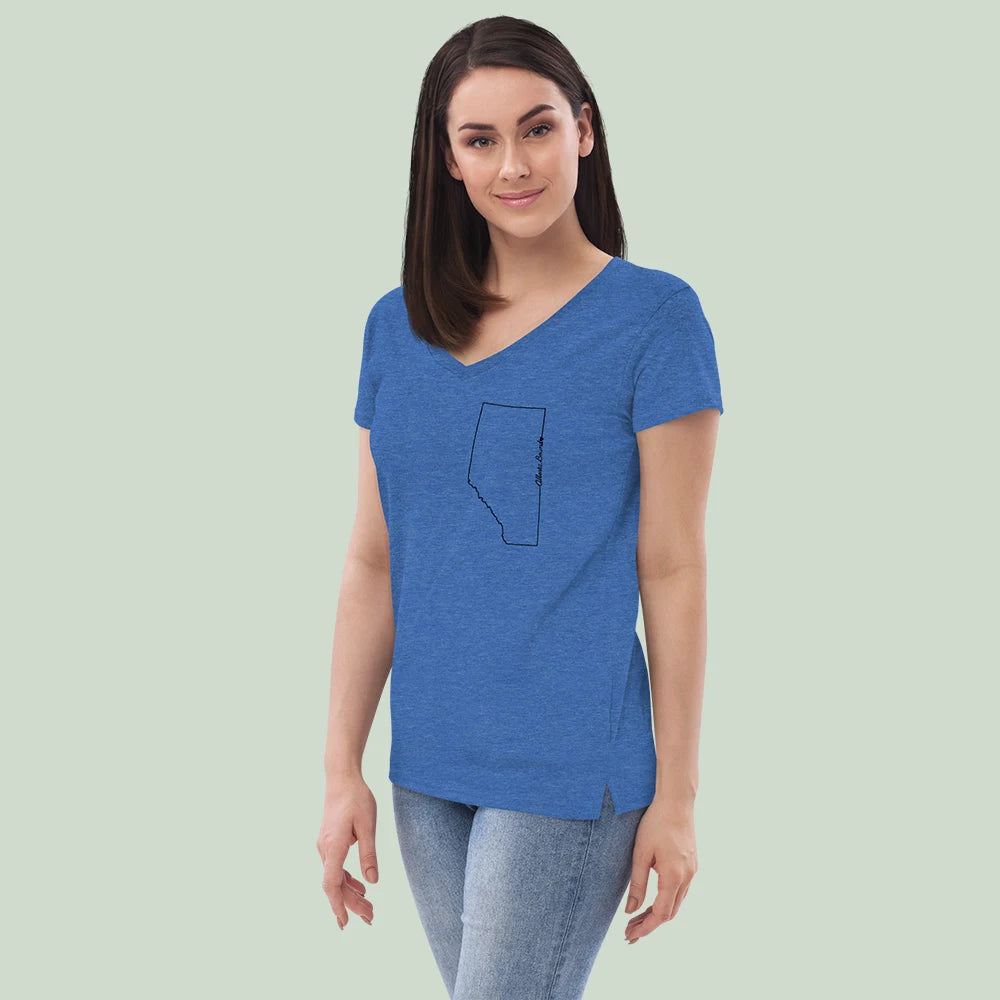 Alberta Bound T shirt - Women's V-neck