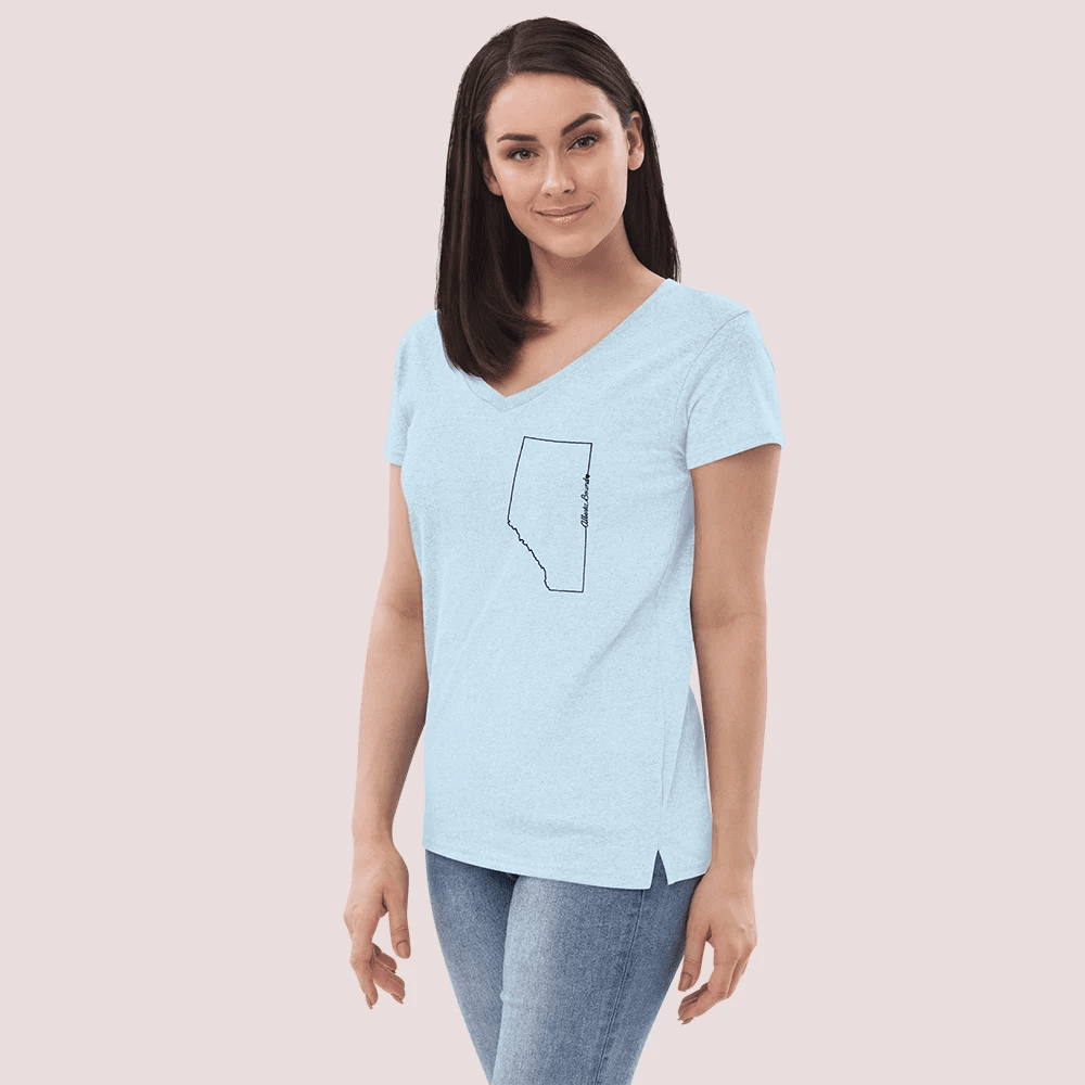 Alberta Bound T shirt - Women's V-neck