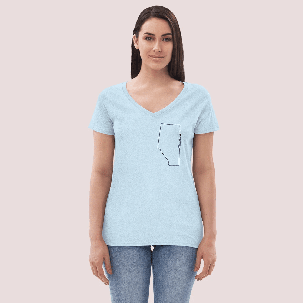 Alberta Bound T shirt - Women's V-neck