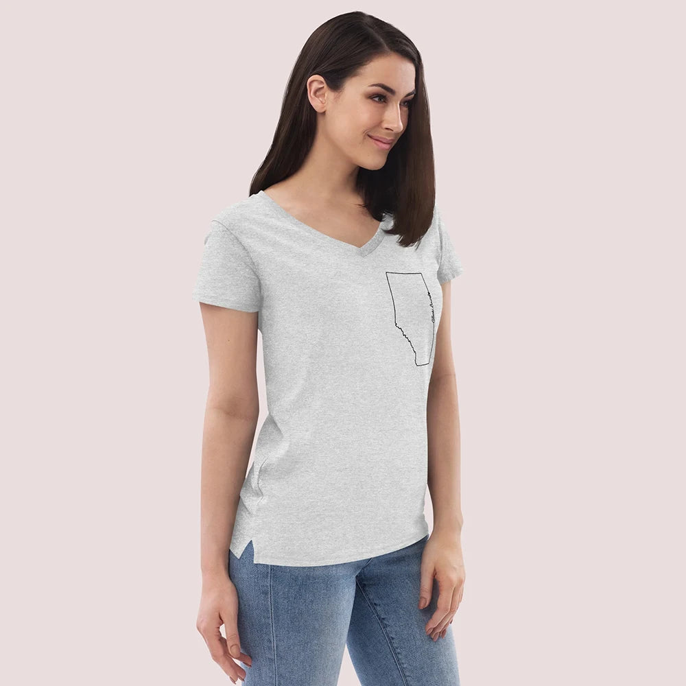 Alberta Bound T shirt - Women's V-neck