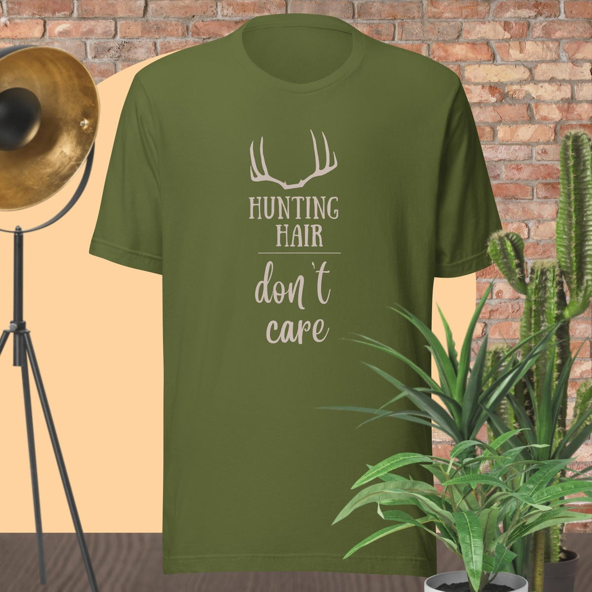 Hunting Hair, don't care T-shirt