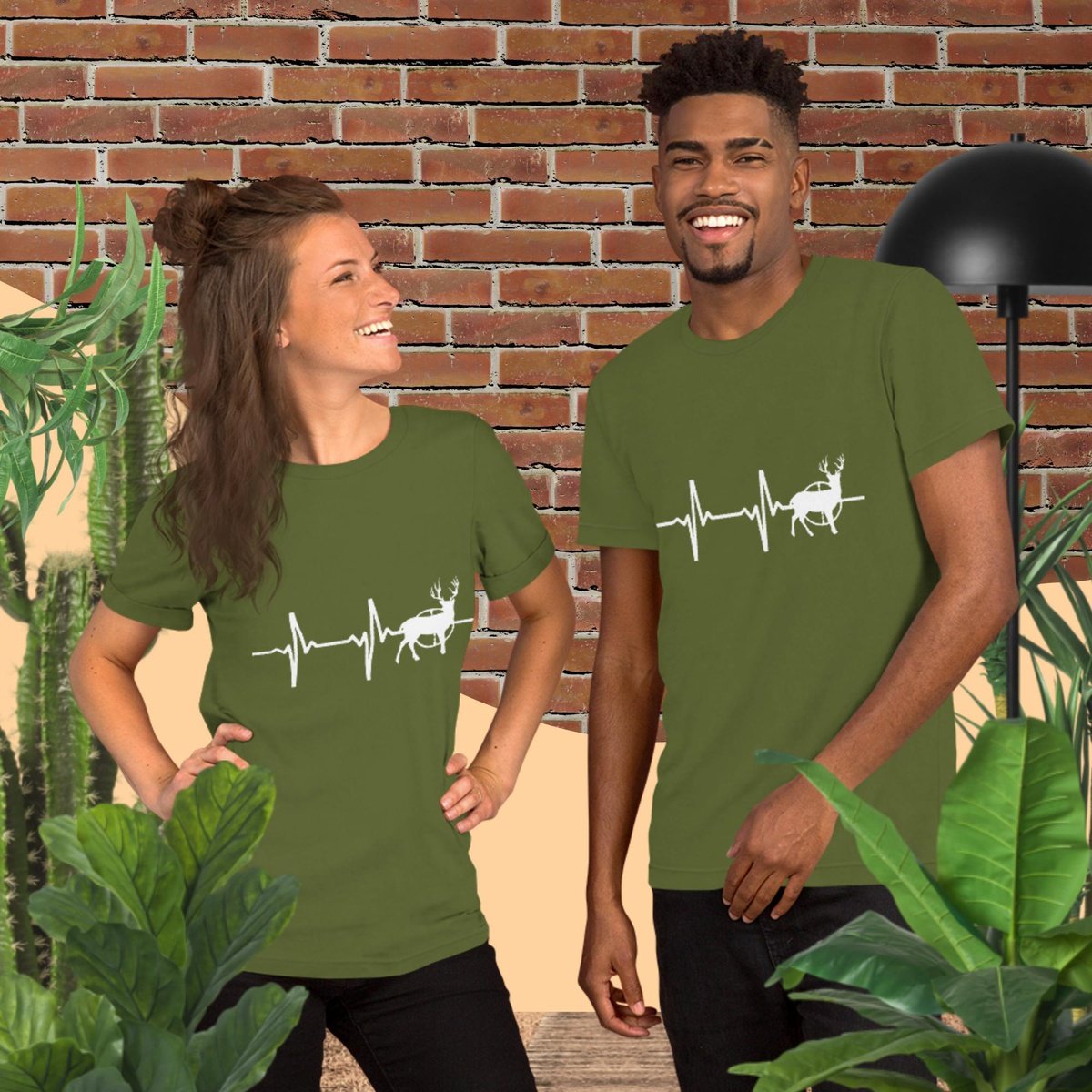 Heart Beat for Hunting is Life Tshirt