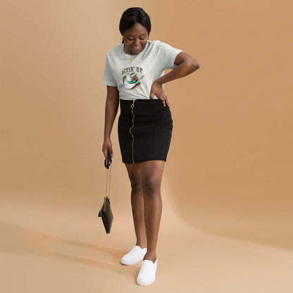 Actin Up Graphic Western Tee Shirt