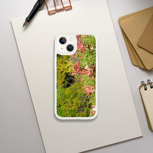 Pink Flower Printed Case for iPhone and Samsung