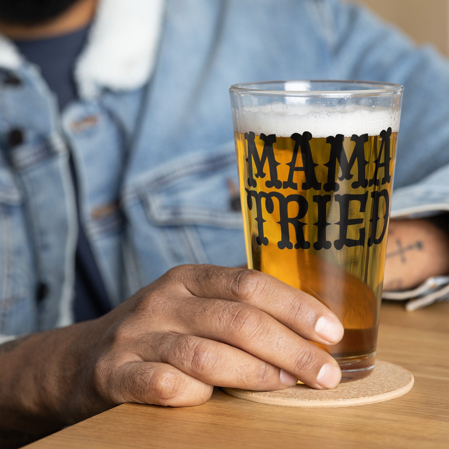 Mama Tried Pint Glass