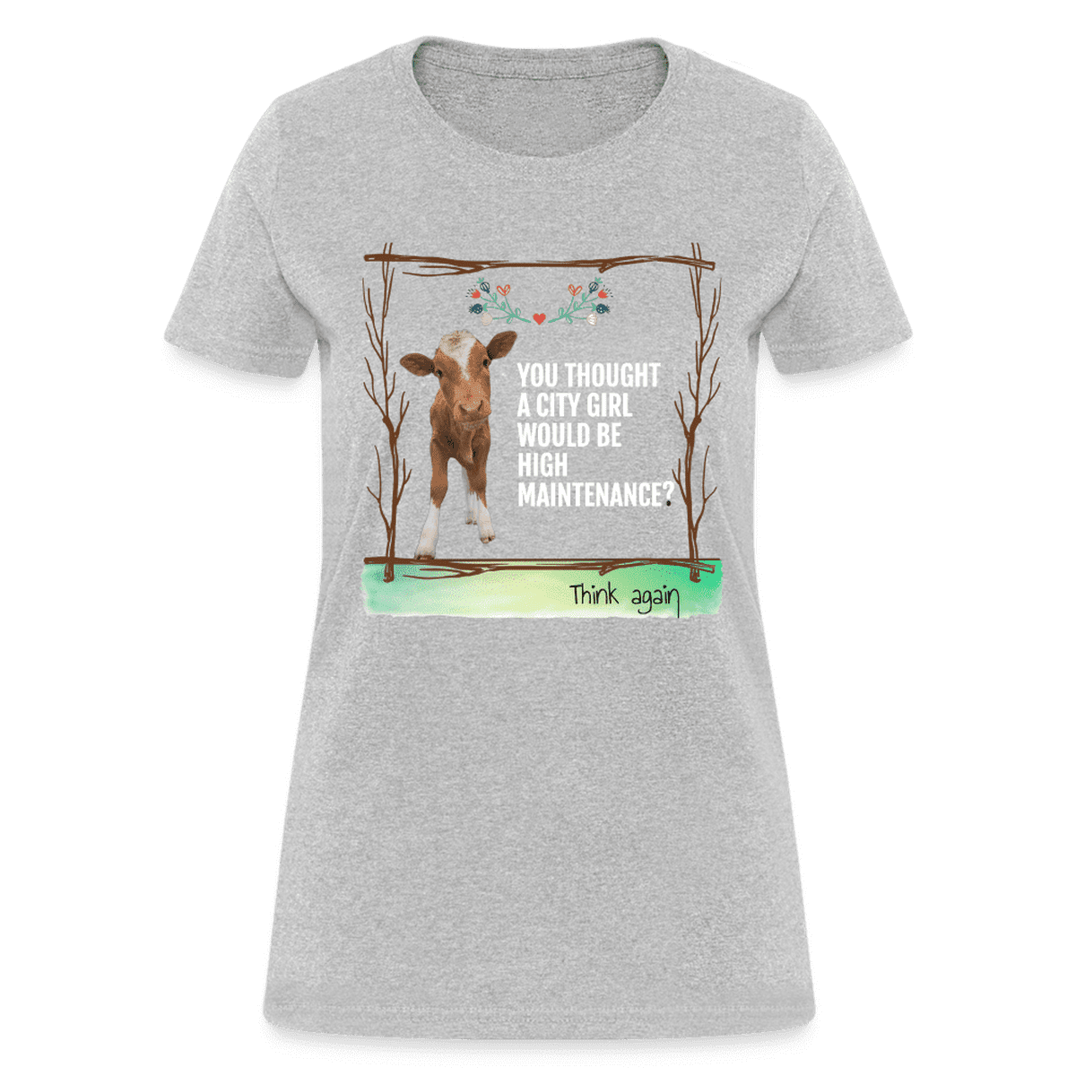 Country Girl Cow T-shirt Gifts for Her
