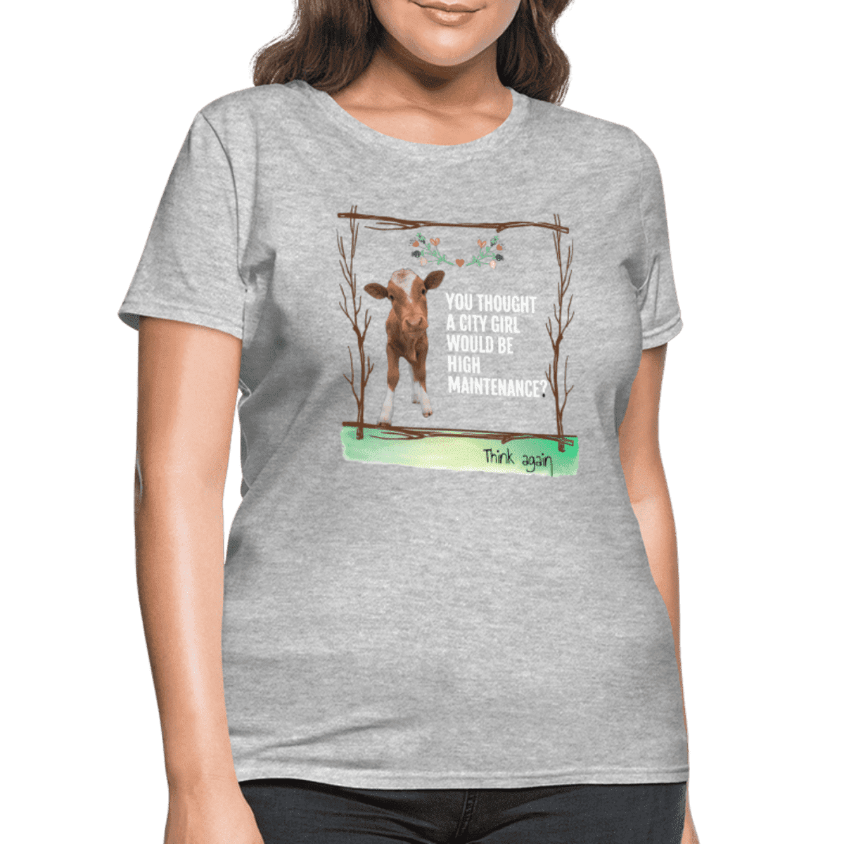 Country Girl Cow T-shirt Gifts for Her