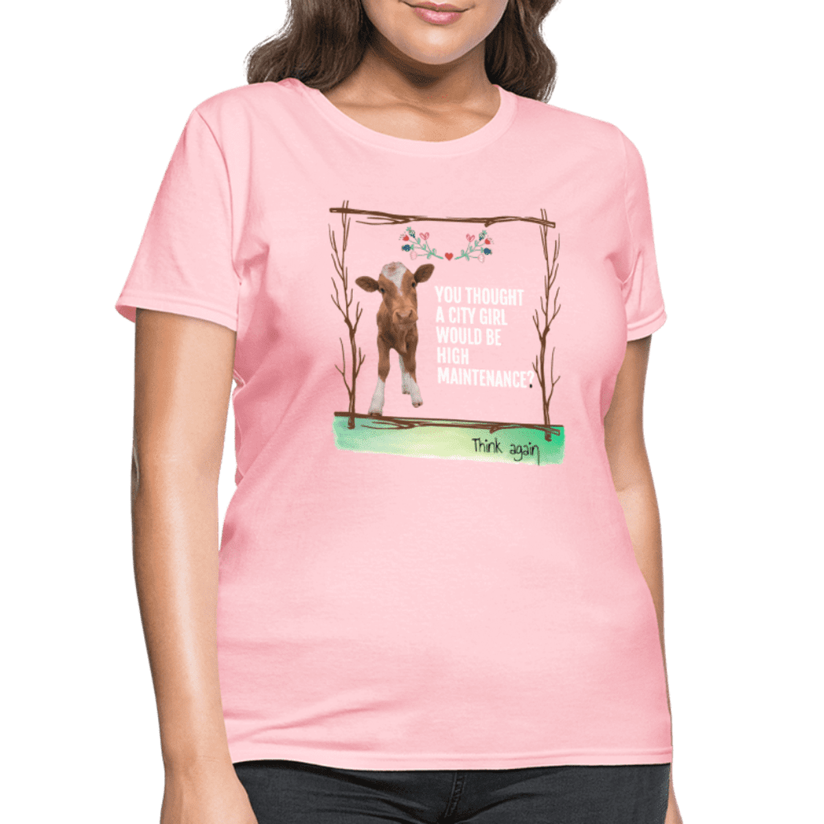 Country Girl Cow T-shirt Gifts for Her