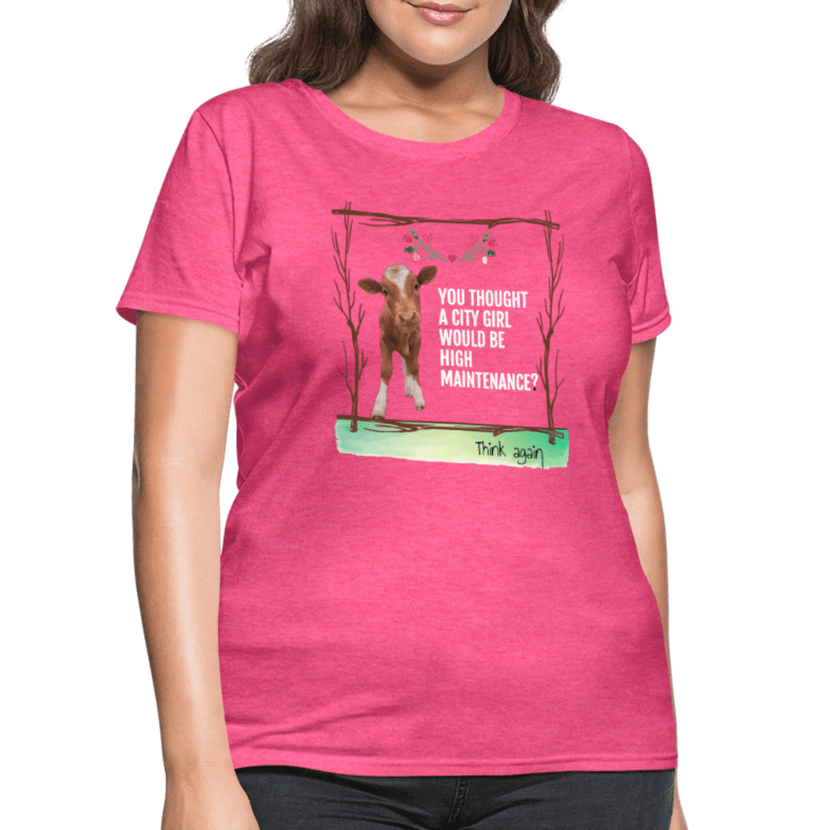 Country Girl Cow T-shirt Gifts for Her