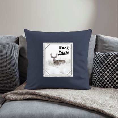 Buck Yeah household throw pillow cover