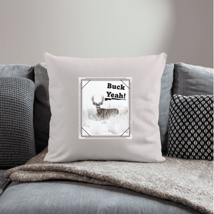 Buck Yeah household throw pillow cover