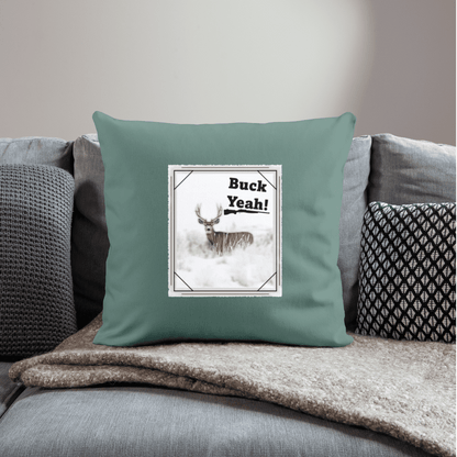 Buck Yeah household throw pillow cover