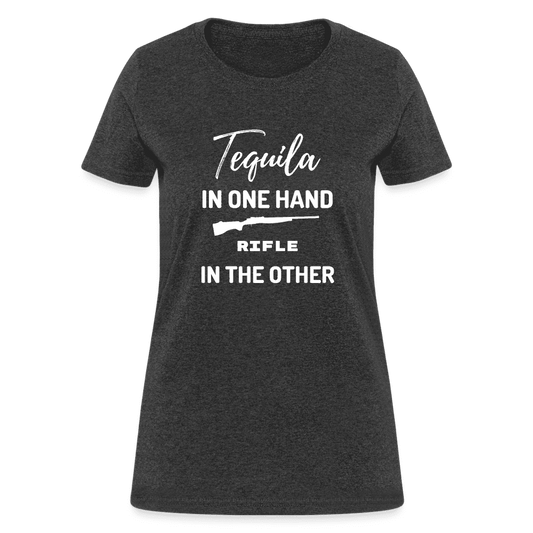Tequila Rifle Graphic Tee for her