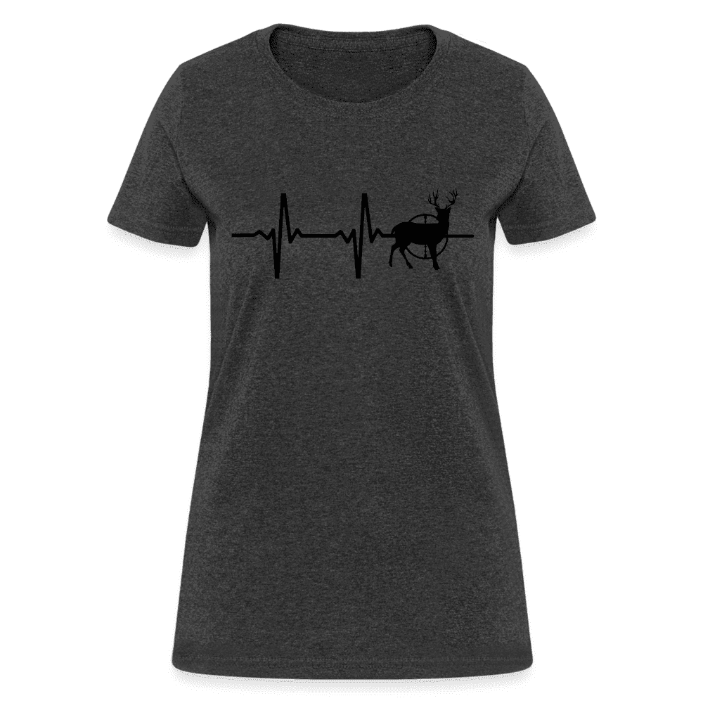 Hunting is Life - Buck - Heartbeat - Graphic Tee