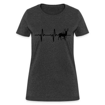 Hunting is Life - Buck - Heartbeat - Graphic Tee