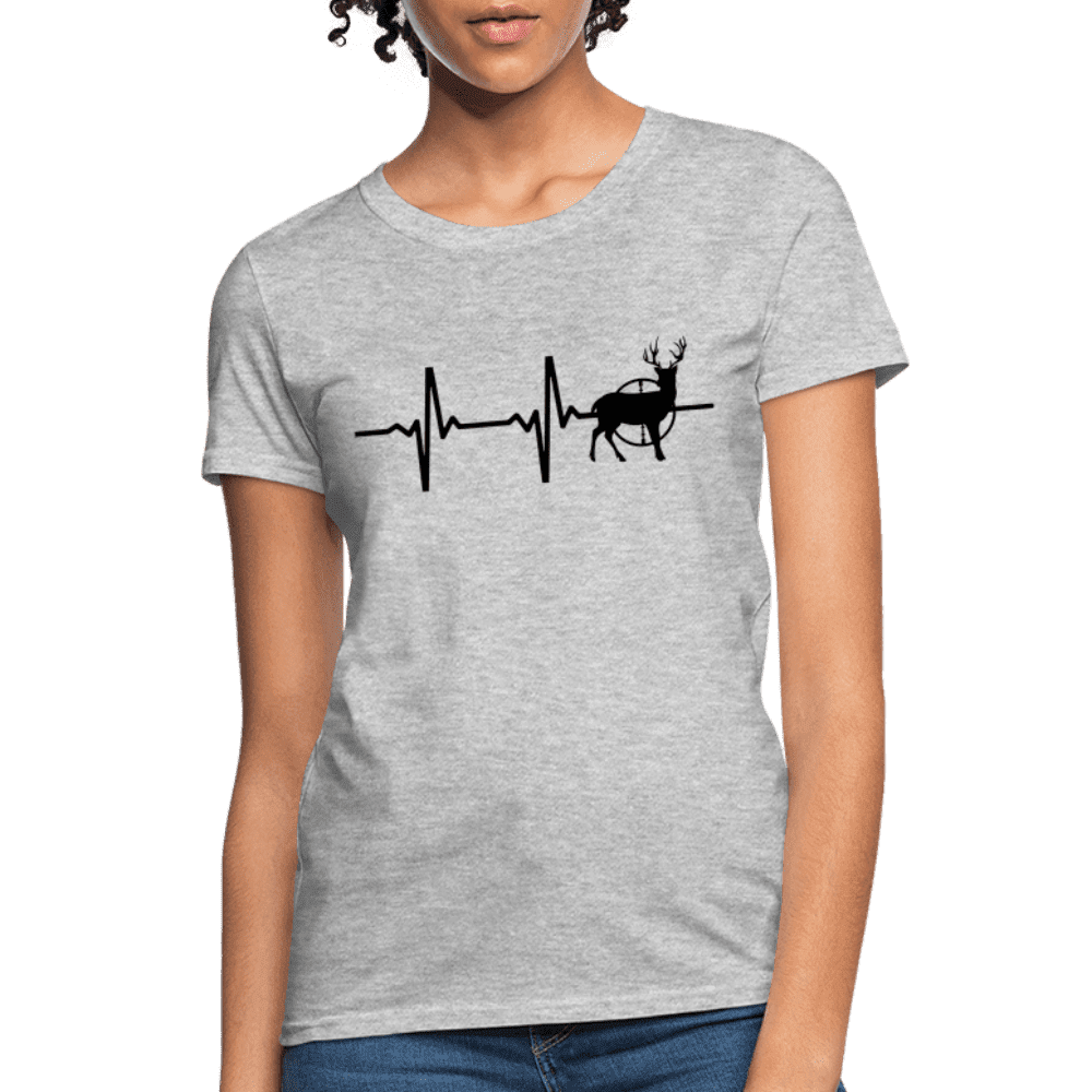 Hunting is Life - Buck - Heartbeat - Graphic Tee