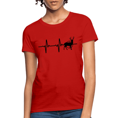 Hunting is Life - Buck - Heartbeat - Graphic Tee