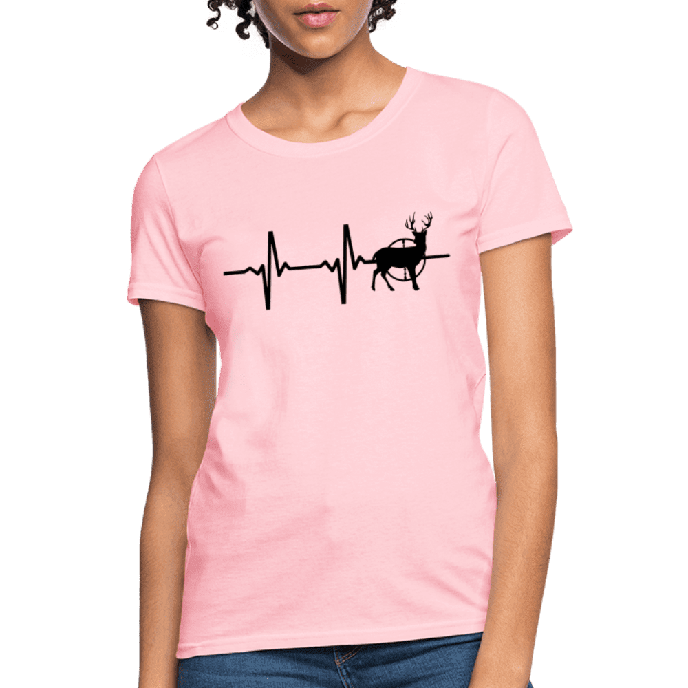 Hunting is Life - Buck - Heartbeat - Graphic Tee