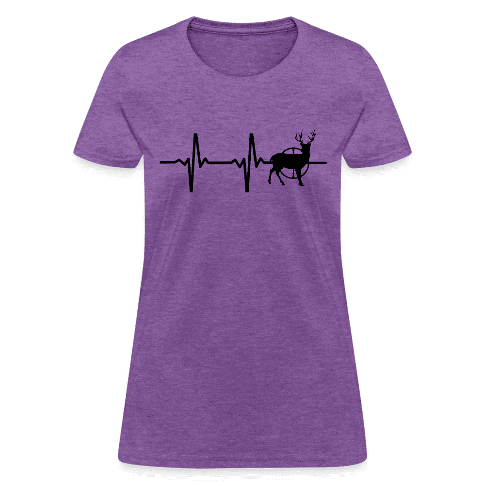 Hunting is Life - Buck - Heartbeat - Graphic Tee