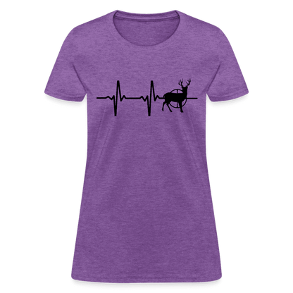 Hunting is Life - Buck - Heartbeat - Graphic Tee