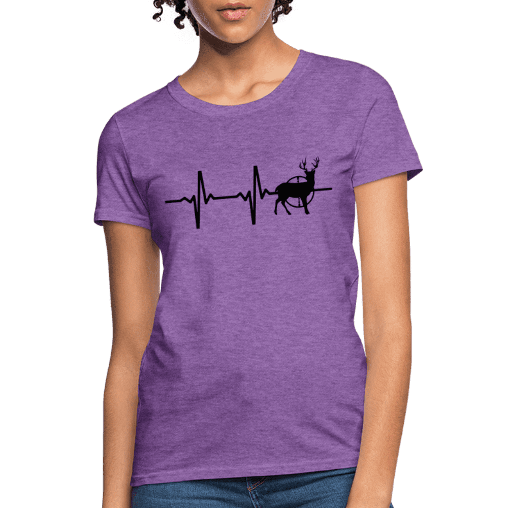 Hunting is Life - Buck - Heartbeat - Graphic Tee