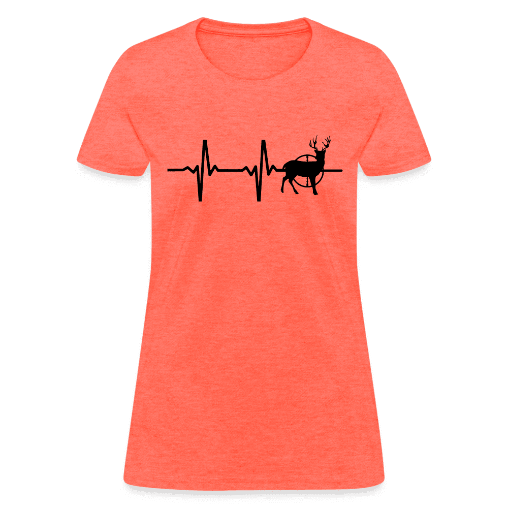 Hunting is Life - Buck - Heartbeat - Graphic Tee