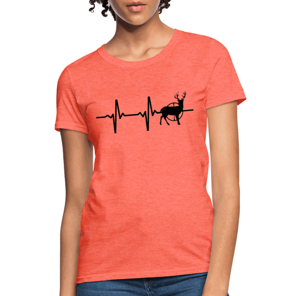 Hunting is Life - Buck - Heartbeat - Graphic Tee