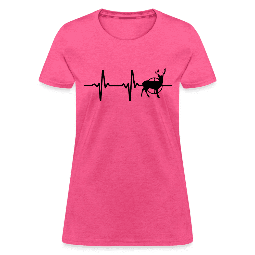 Hunting is Life - Buck - Heartbeat - Graphic Tee