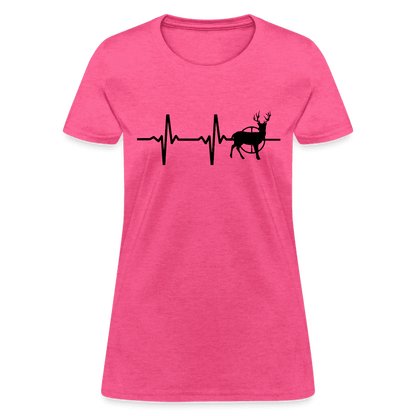 Hunting is Life - Buck - Heartbeat - Graphic Tee