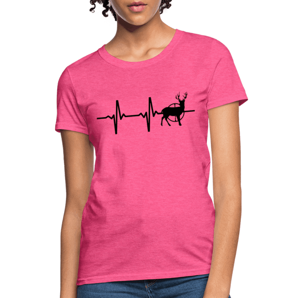 Hunting is Life - Buck - Heartbeat - Graphic Tee