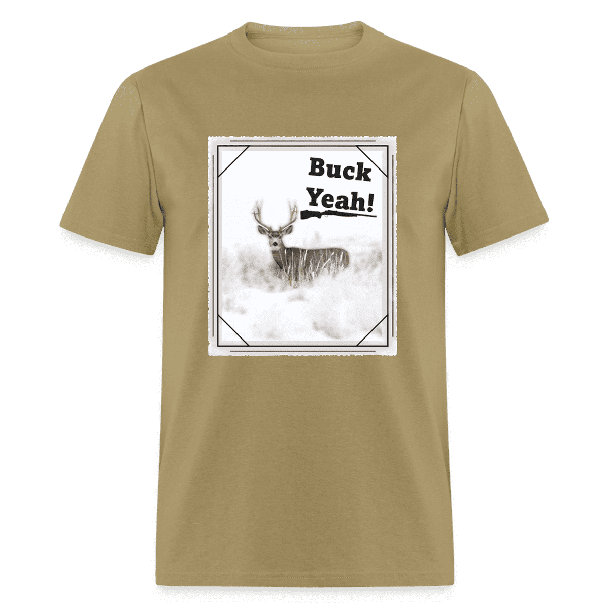 Buck Yeah! Graphic Print Tee