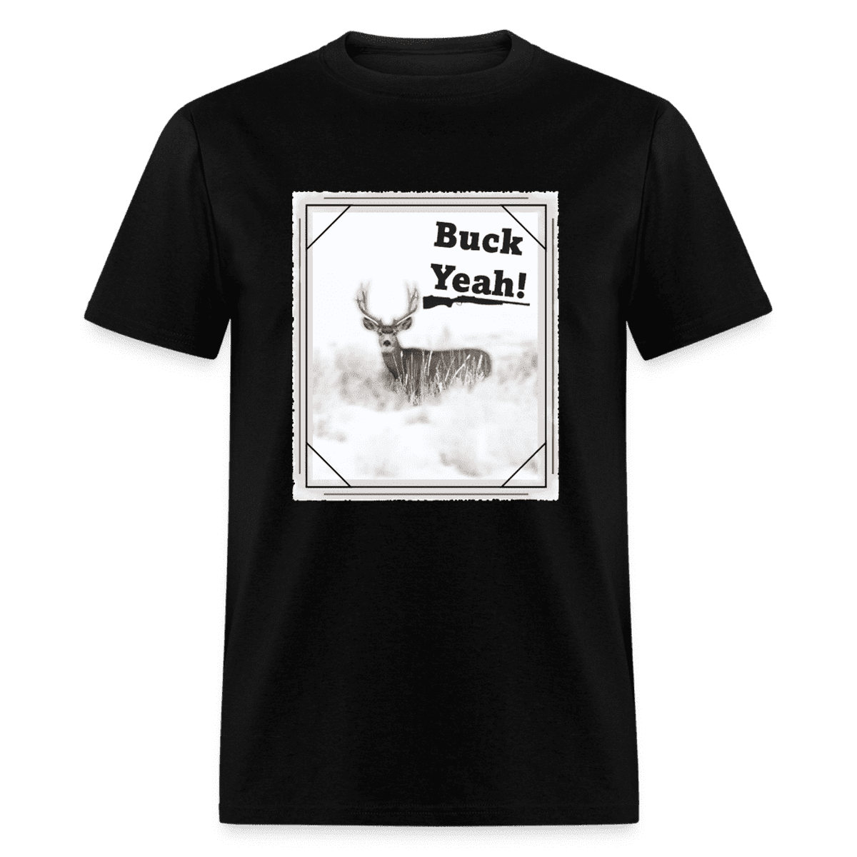 Buck Yeah! Graphic Print Tee