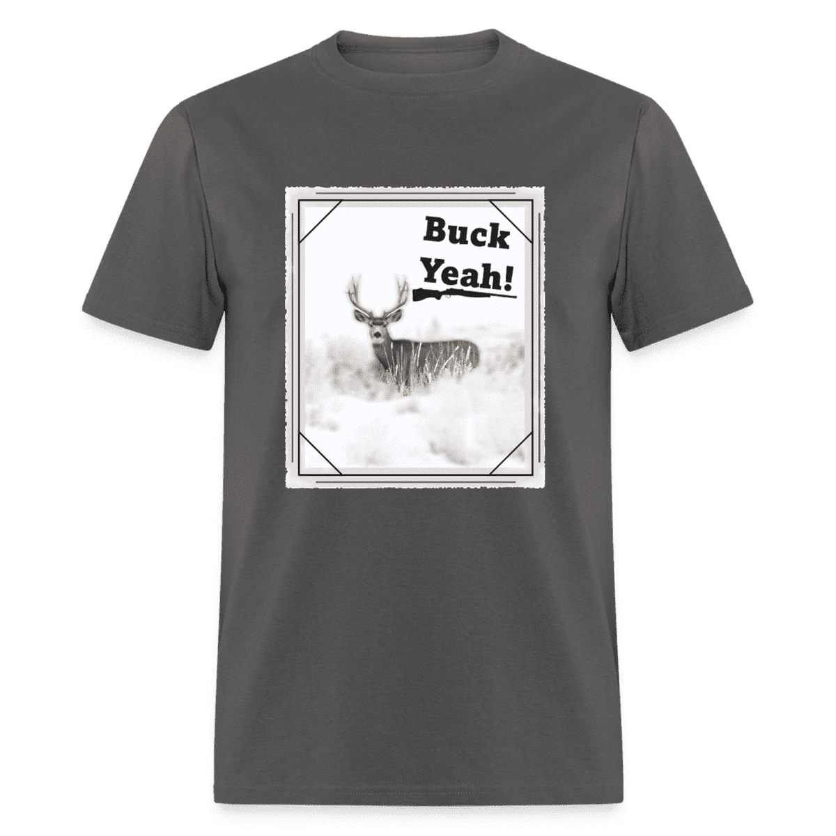 Buck Yeah! Graphic Print Tee