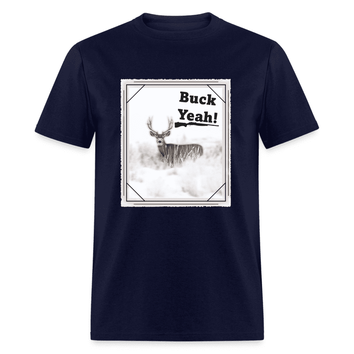 Buck Yeah! Graphic Print Tee