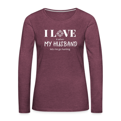 I love my Husband Long Sleeve Shirt