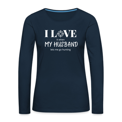 I love my Husband Long Sleeve Shirt