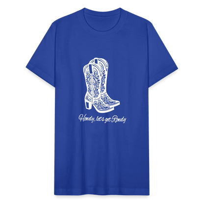 Howdy, Let's get Rowdy Graphic Oversized Tee