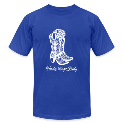 Howdy, Let's get Rowdy Graphic Oversized Tee